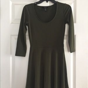 Hunter Green Dress